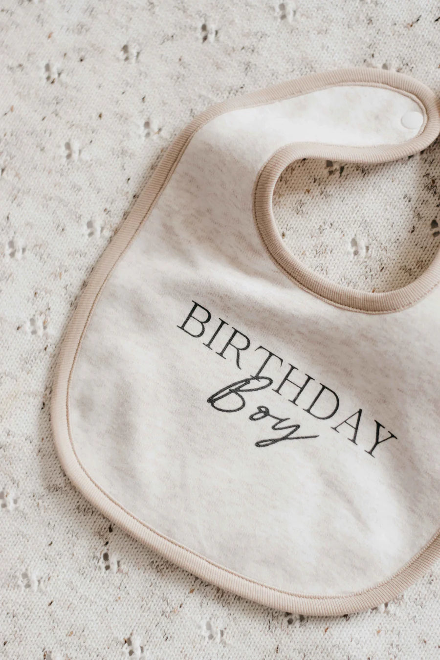 Jersey Dribble Bib - Birthday Boy