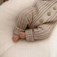 Signature Ribbed Romper - Oak
