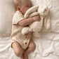 Signature Short Ribbed Romper - Honey Milk