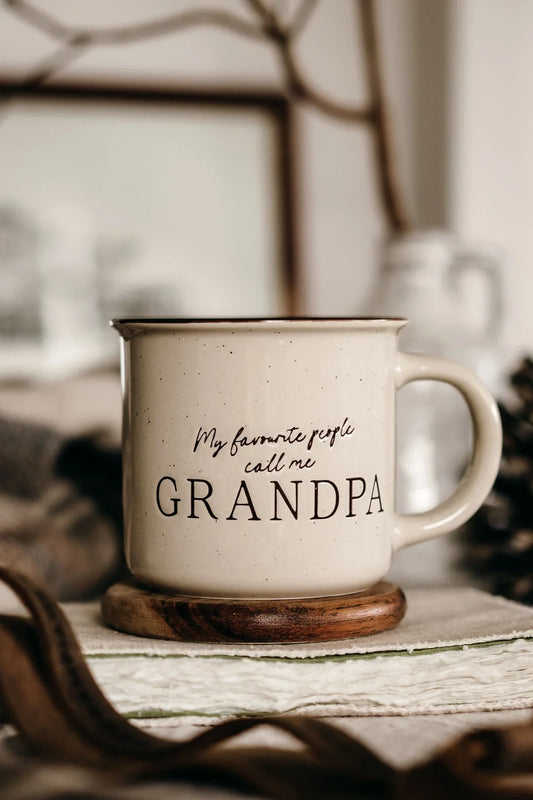 Mug - My Favourite People Call Me Grandpa