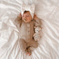 Signature Ribbed Romper - Oak
