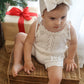 Knitted Pointelle Set - Milk