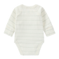 Organic L/S Kimono Bodysuit - White Sky