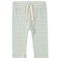 Organic Drawstring Legging - Blue Sky