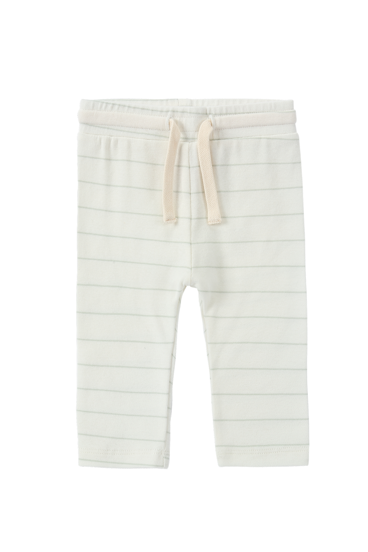 Organic Drawstring Legging - White Sky