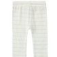 Organic Drawstring Legging - White Sky