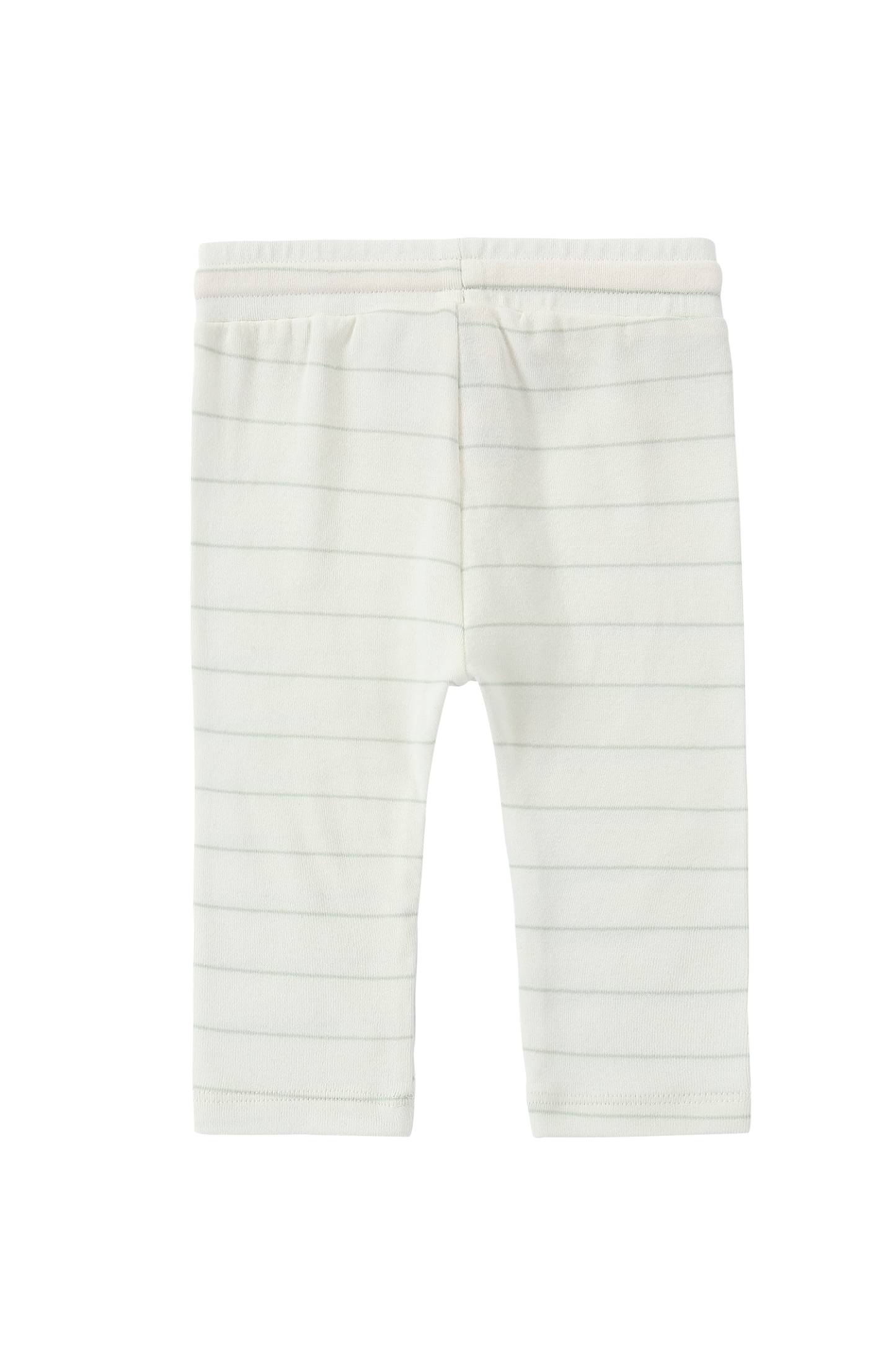 Organic Drawstring Legging - White Sky
