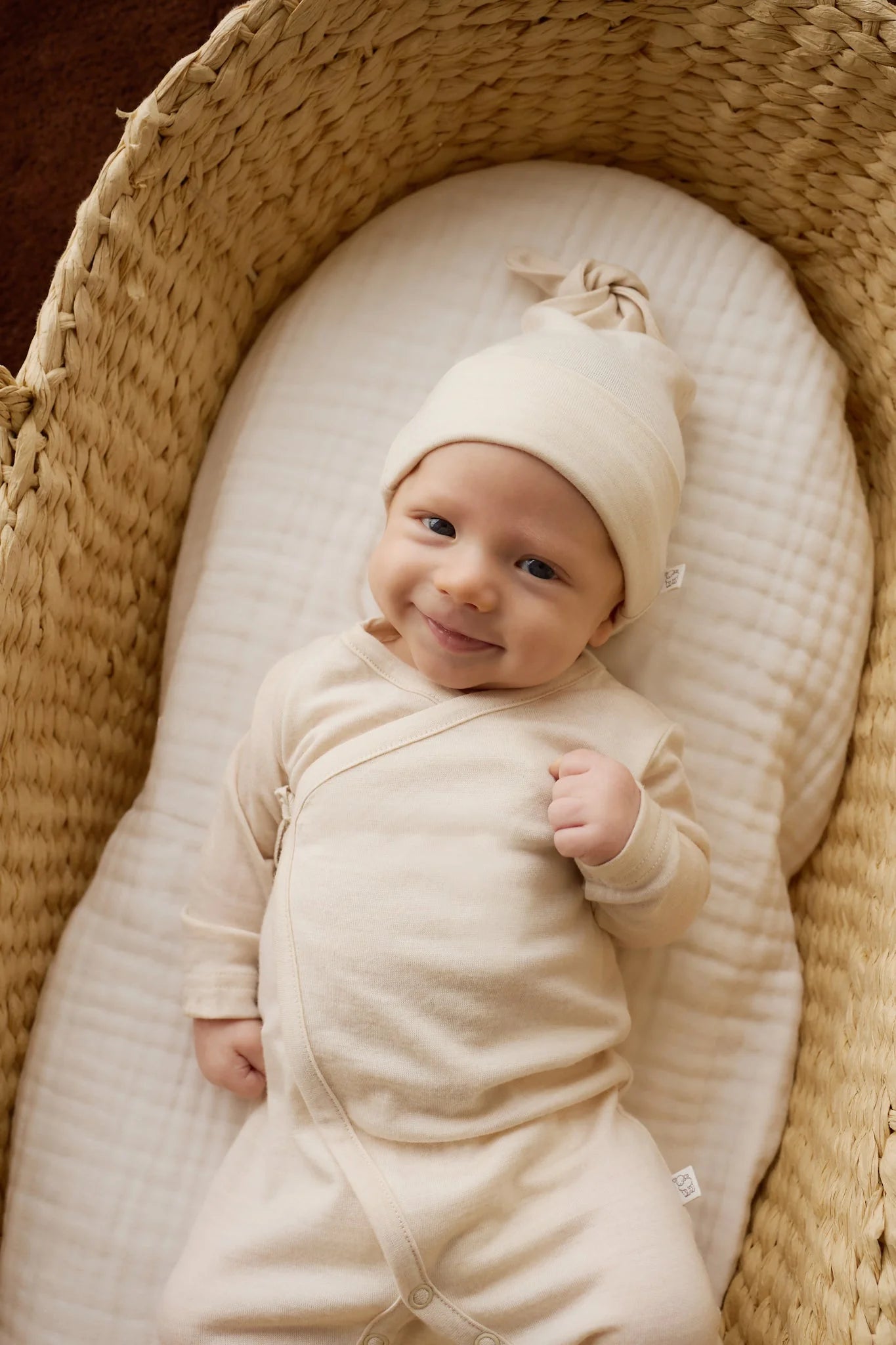 Merino Beanie - Natural