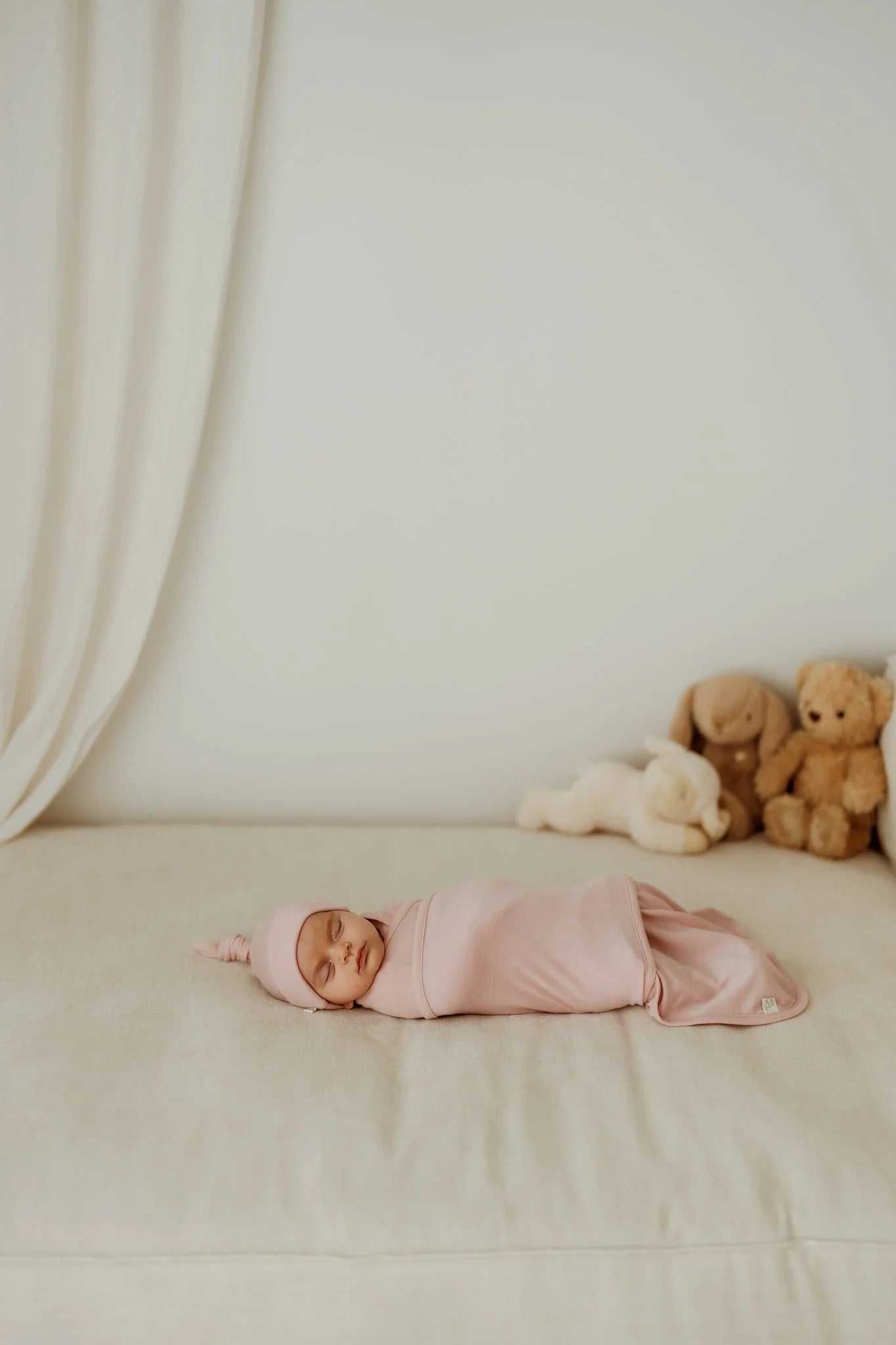 Cocooi Merino Babywrap - Cloud Pink