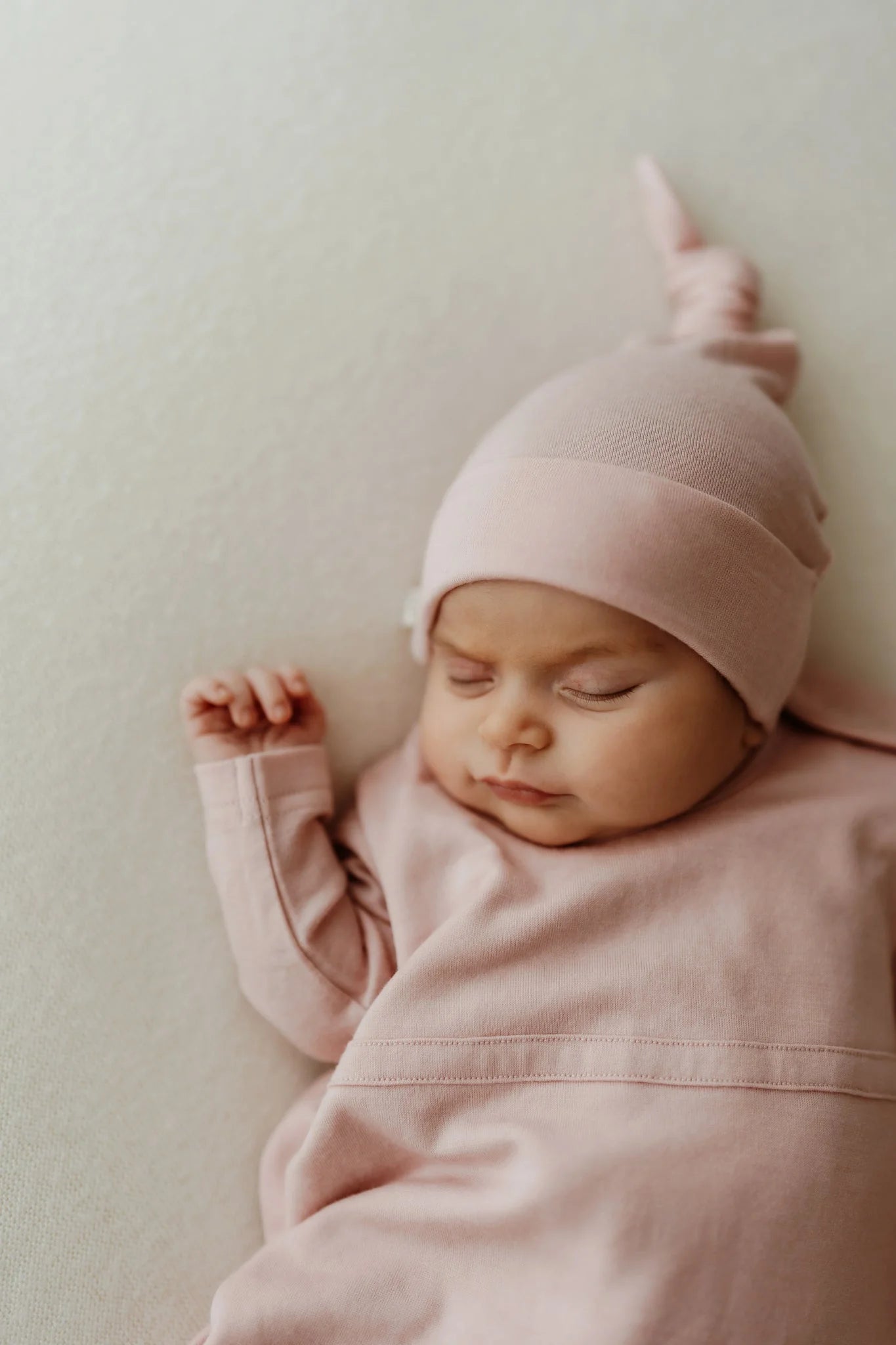 Merino Beanie - Cloud Pink