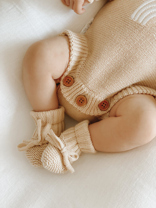 Booties - Wheat