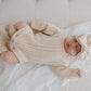 Heirloom Romper - Biscotti Fleck