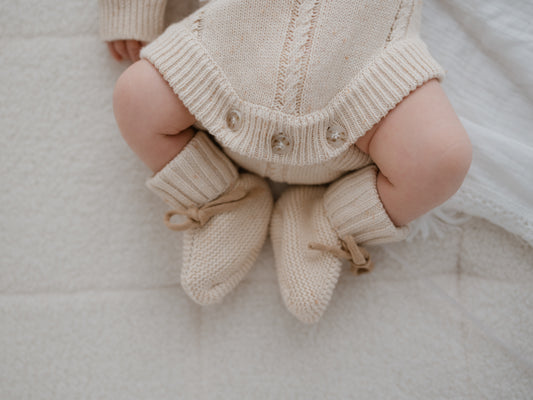 Booties - Biscotti Fleck