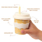 Babyccino Cup 4oz - Yellow Daisy