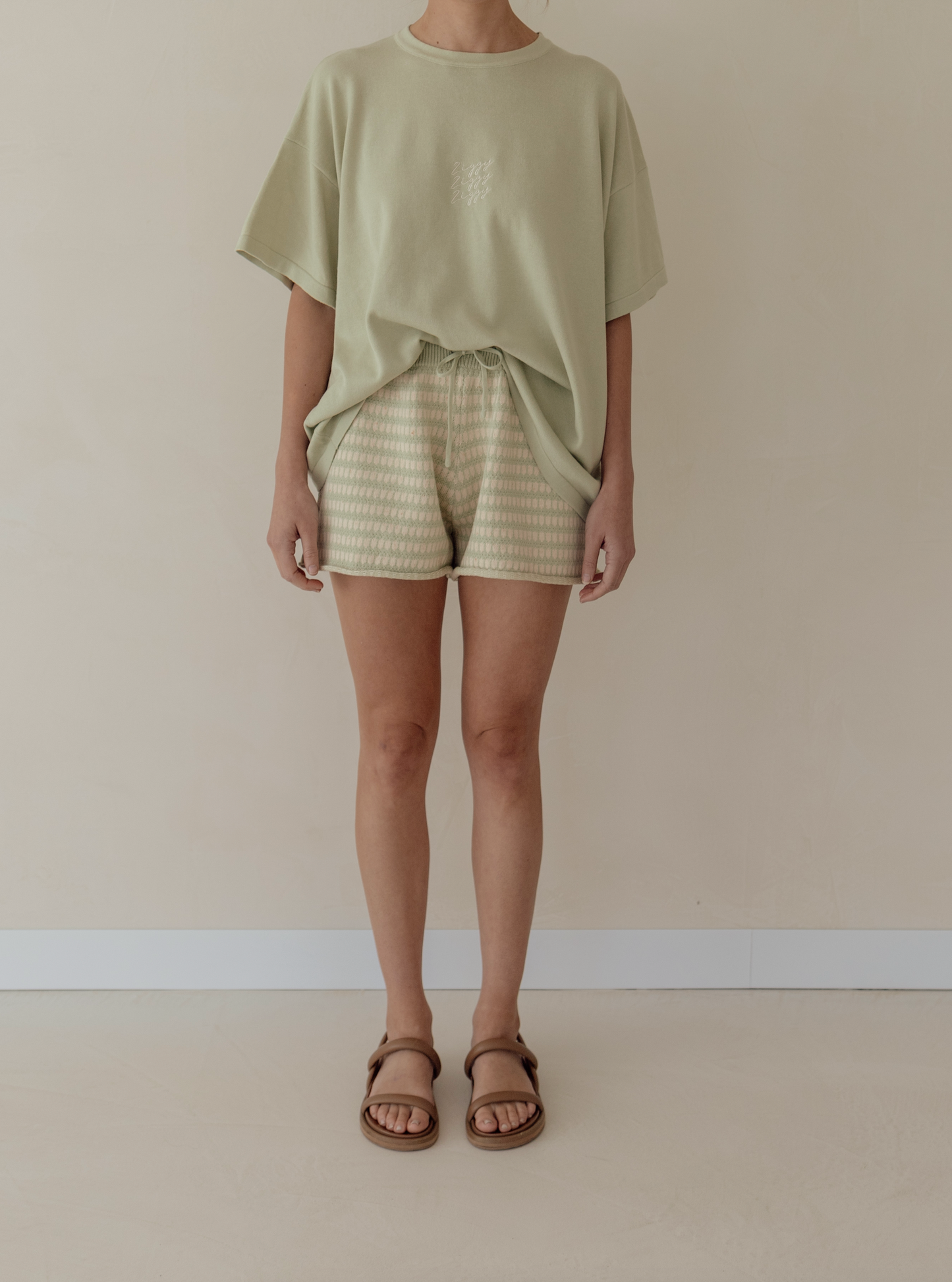 Women's Knit Shorts - Tallow