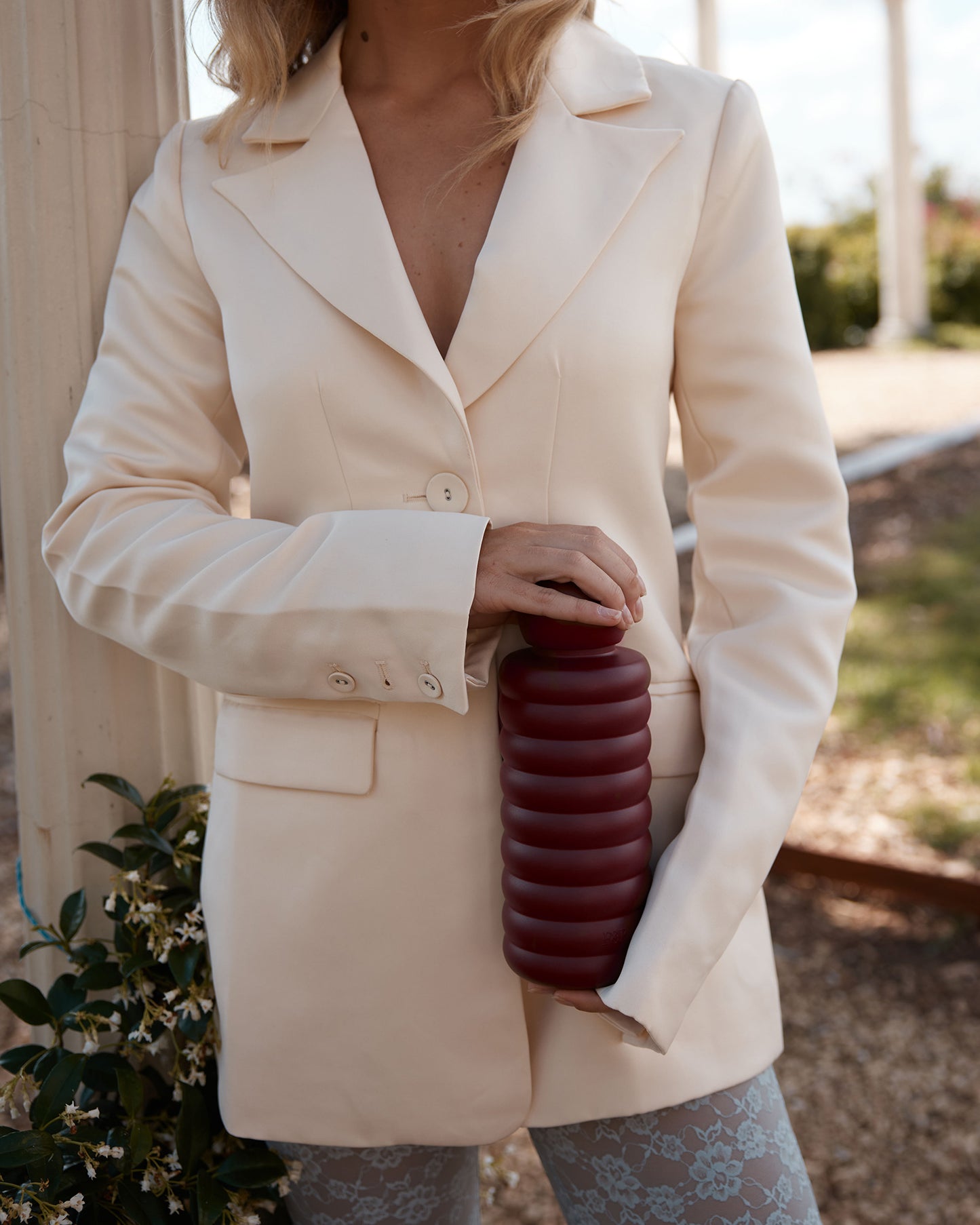 The Bubble Reusable Water Bottle - Cherry