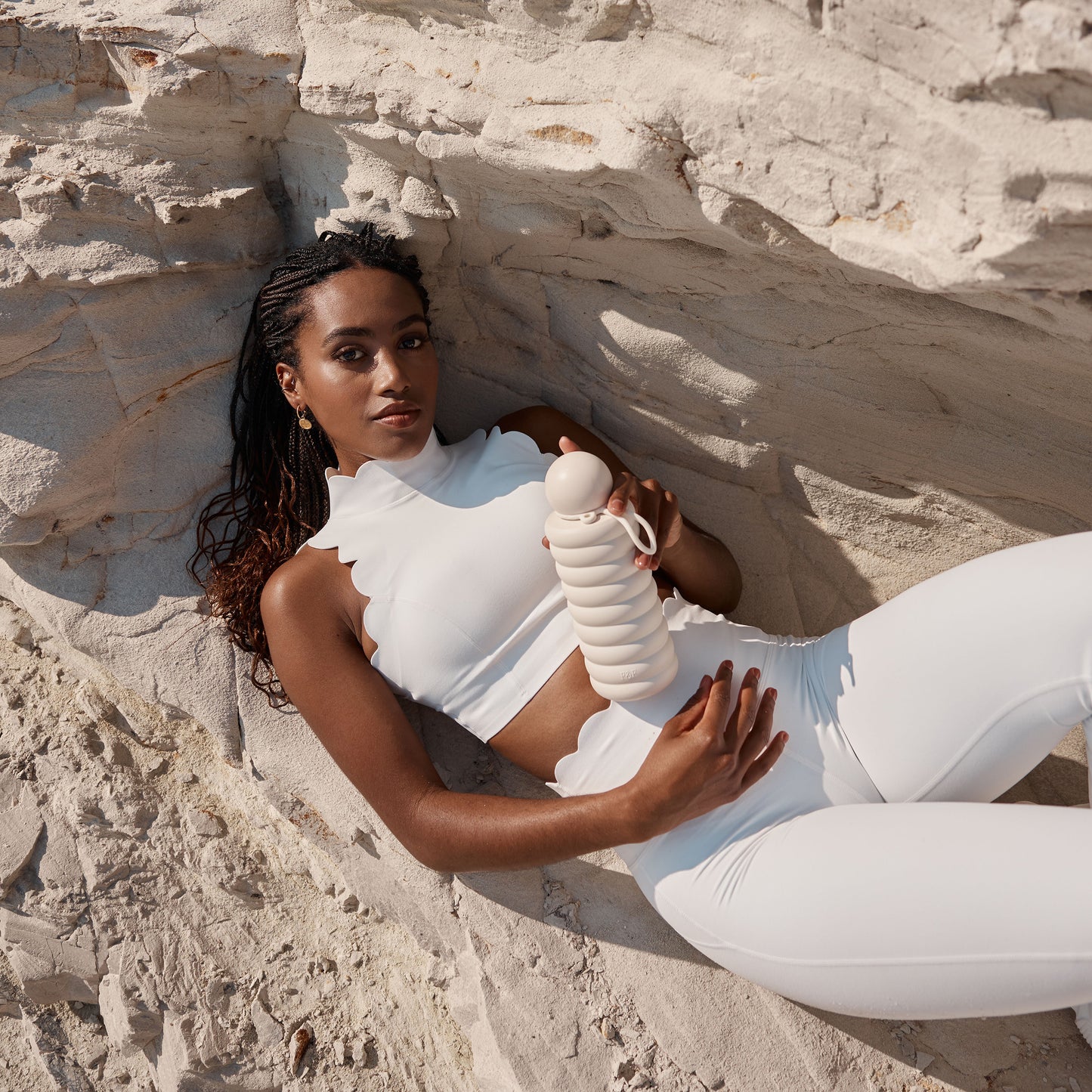The Bubble Reusable Water Bottle - Vanilla
