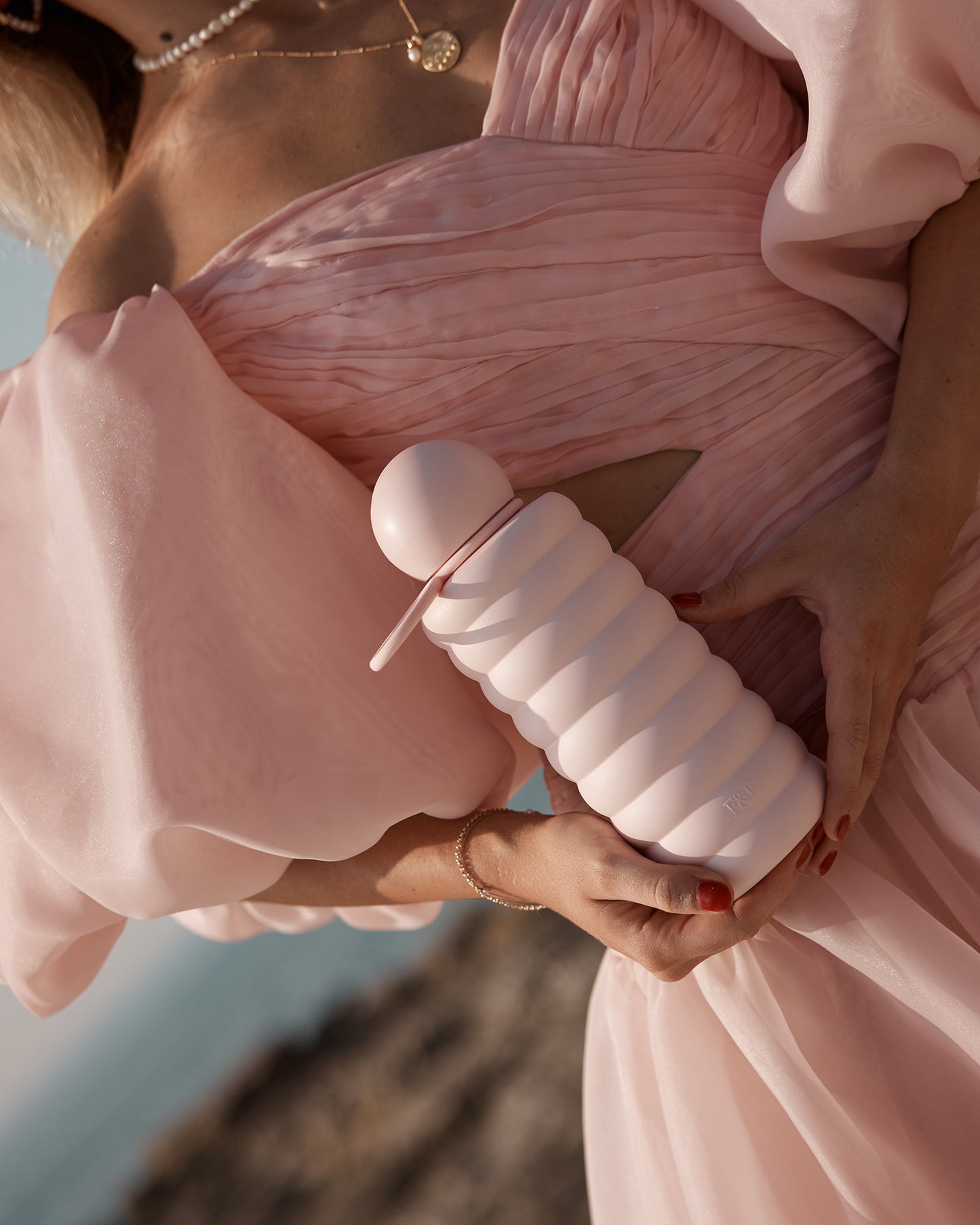 The Bubble Reusable Water Bottle - Ballet Pink