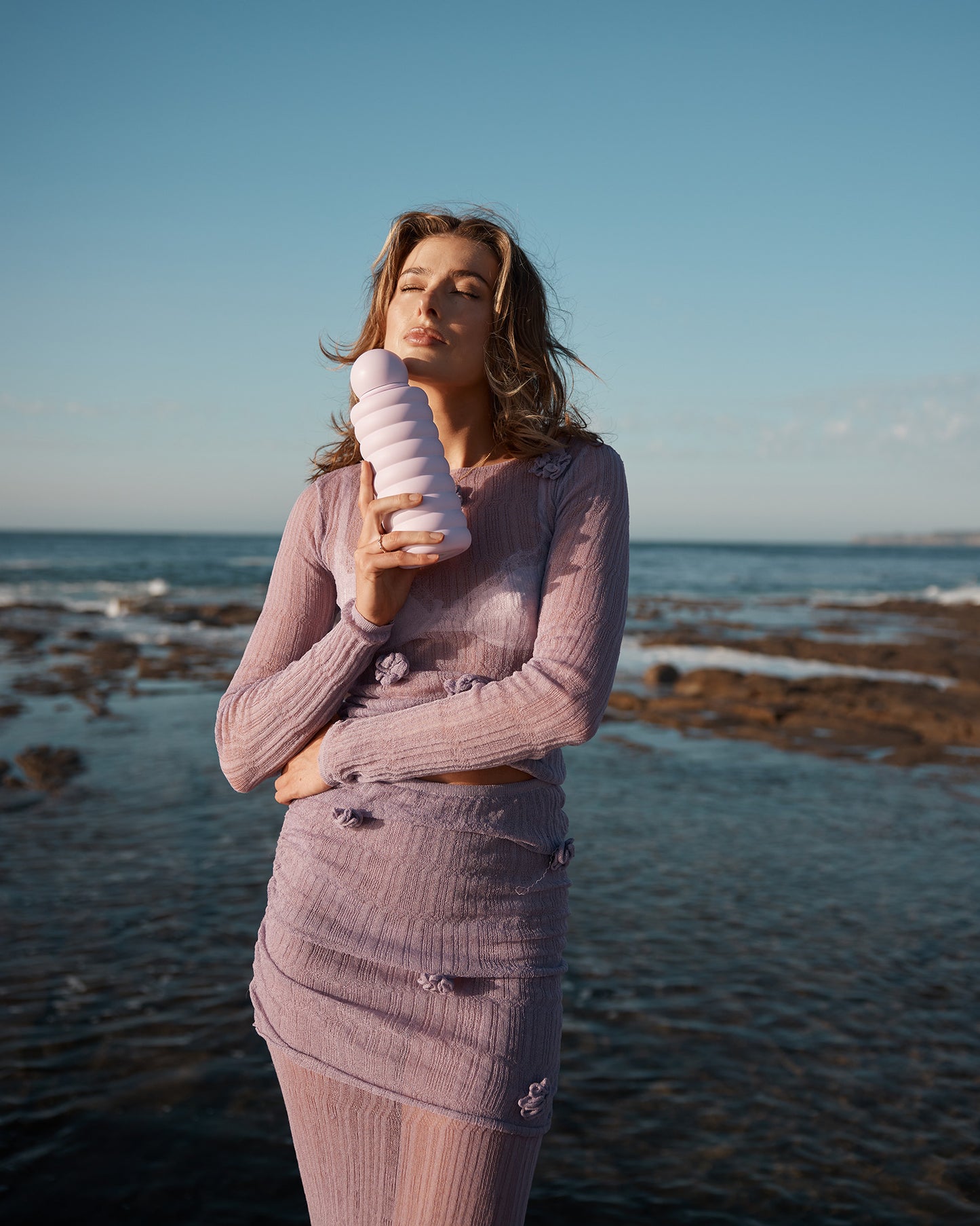 The Bubble Reusable Water Bottle - Lavender