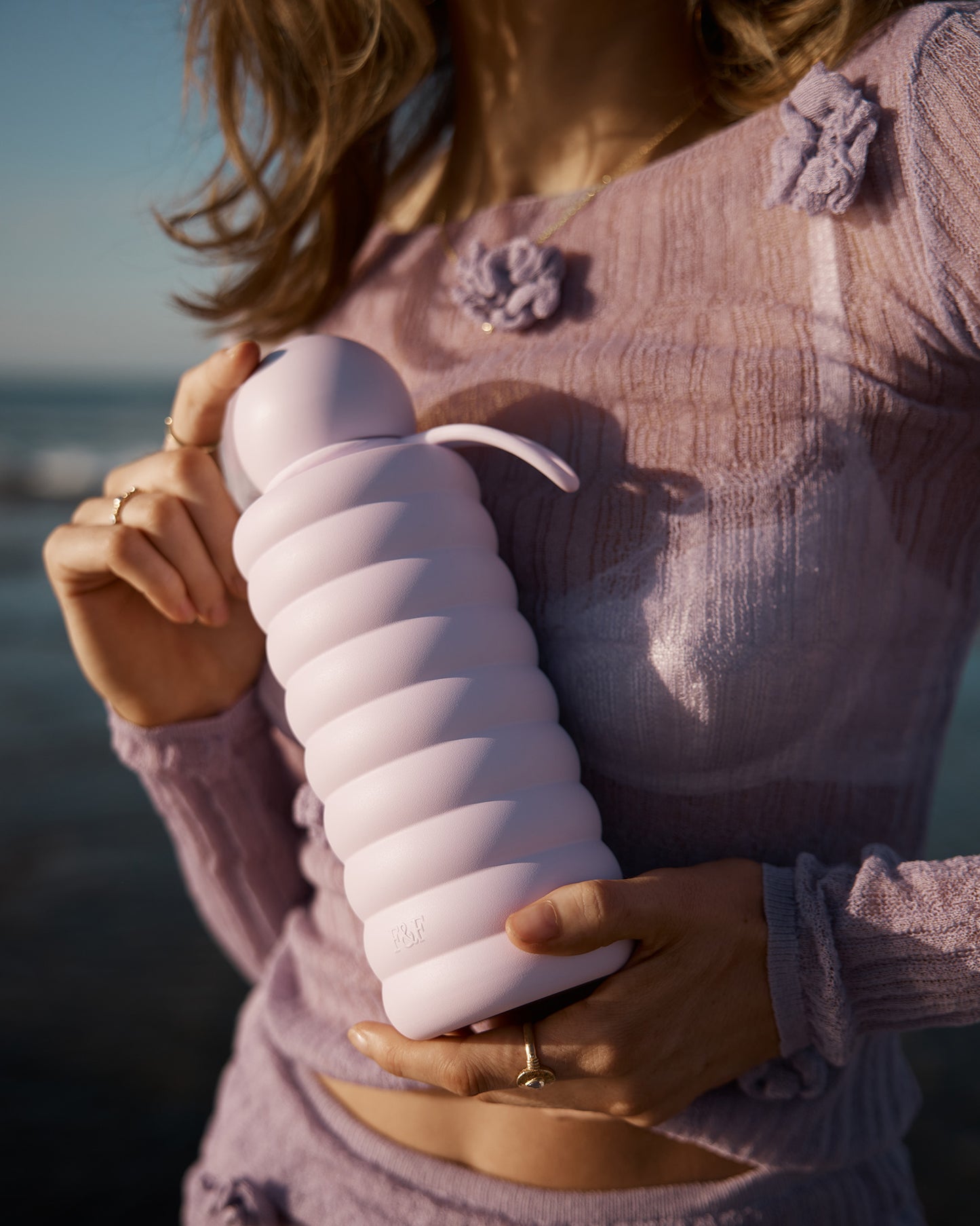 The Bubble Reusable Water Bottle - Lavender