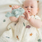 Tiny Sensory Rattle | Wally - Blue