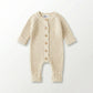 Signature Ribbed Romper - Honey Milk