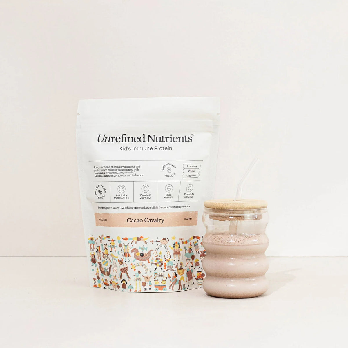 Kid's Immune Protein - Cacao Cavalry