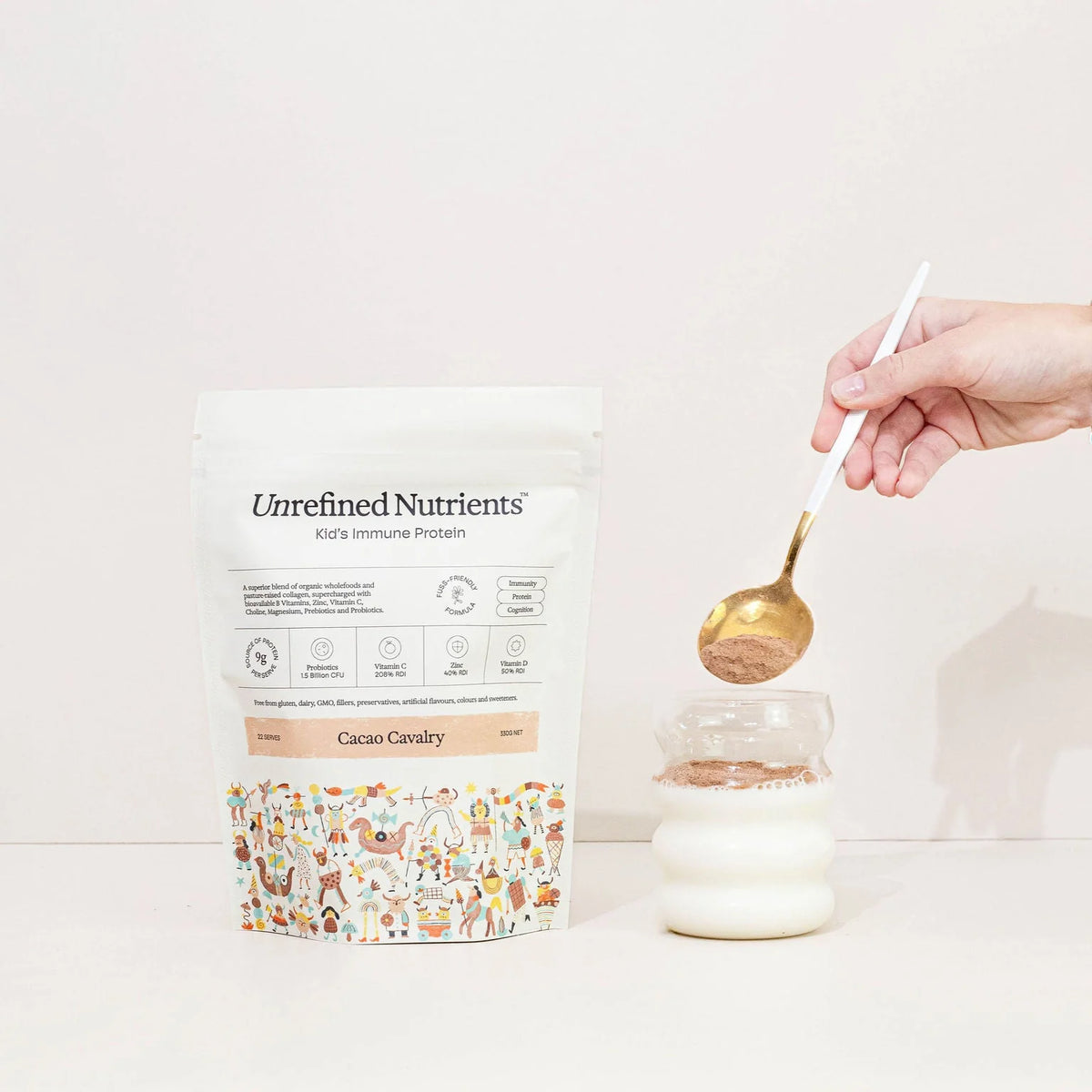 Kid's Immune Protein - Cacao Cavalry