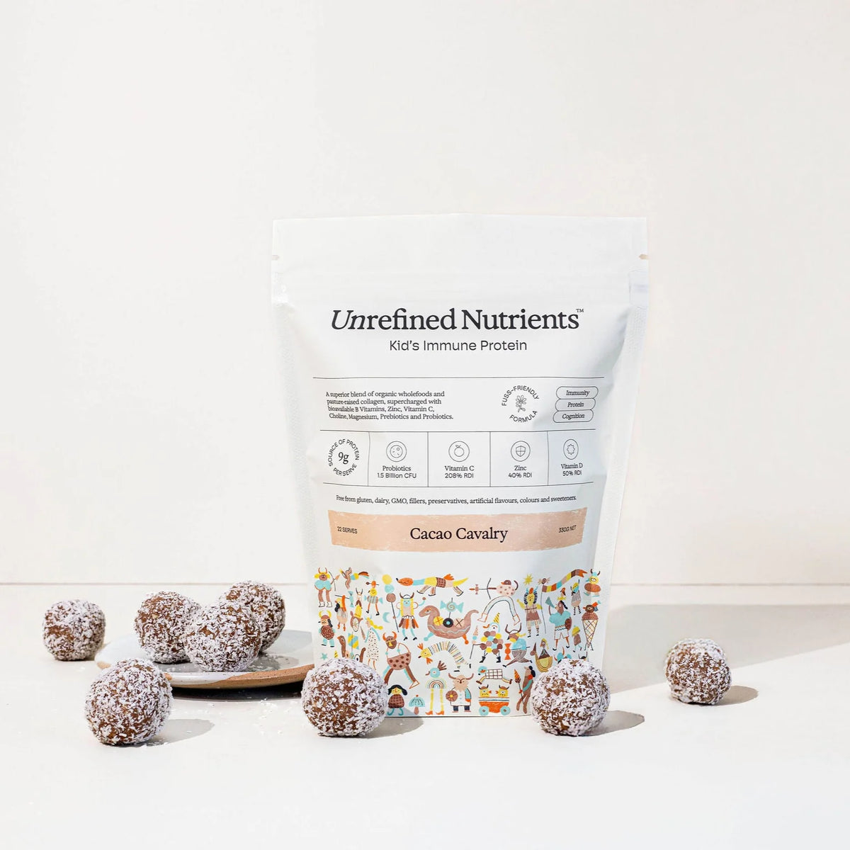 Kid's Immune Protein - Cacao Cavalry