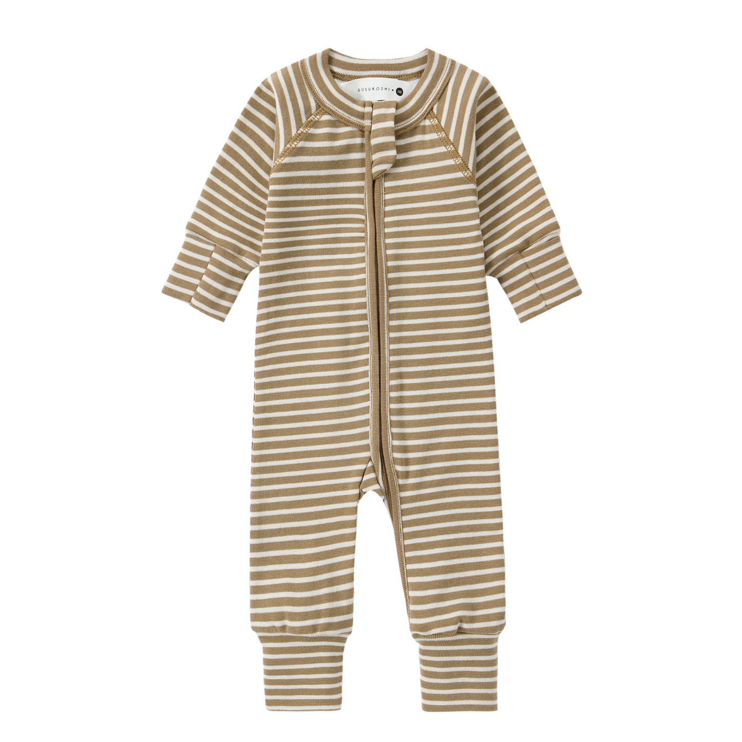 Organic Zip Growsuit - Autumn