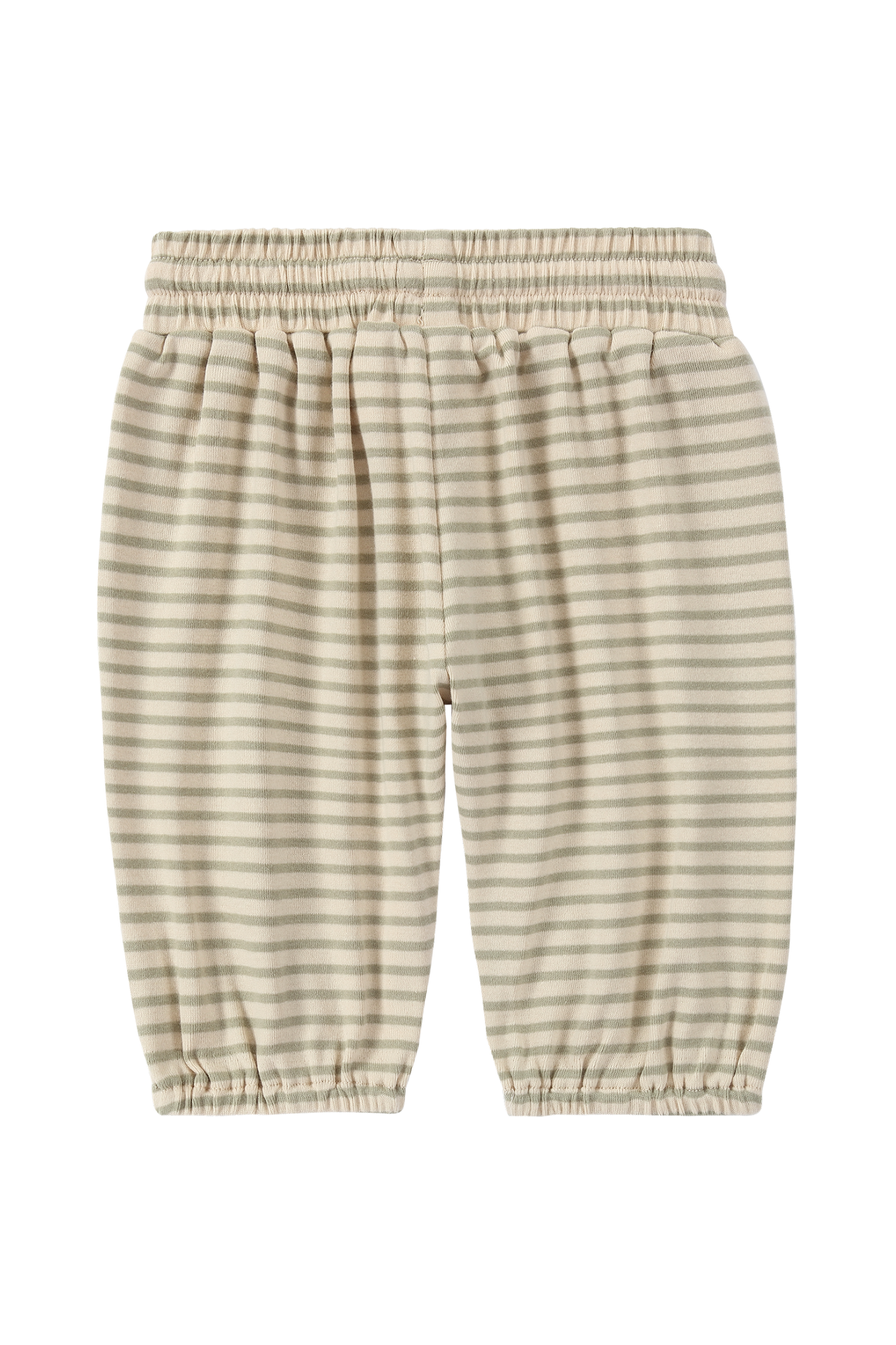 Organic Weekend Pants - Sage Stripes