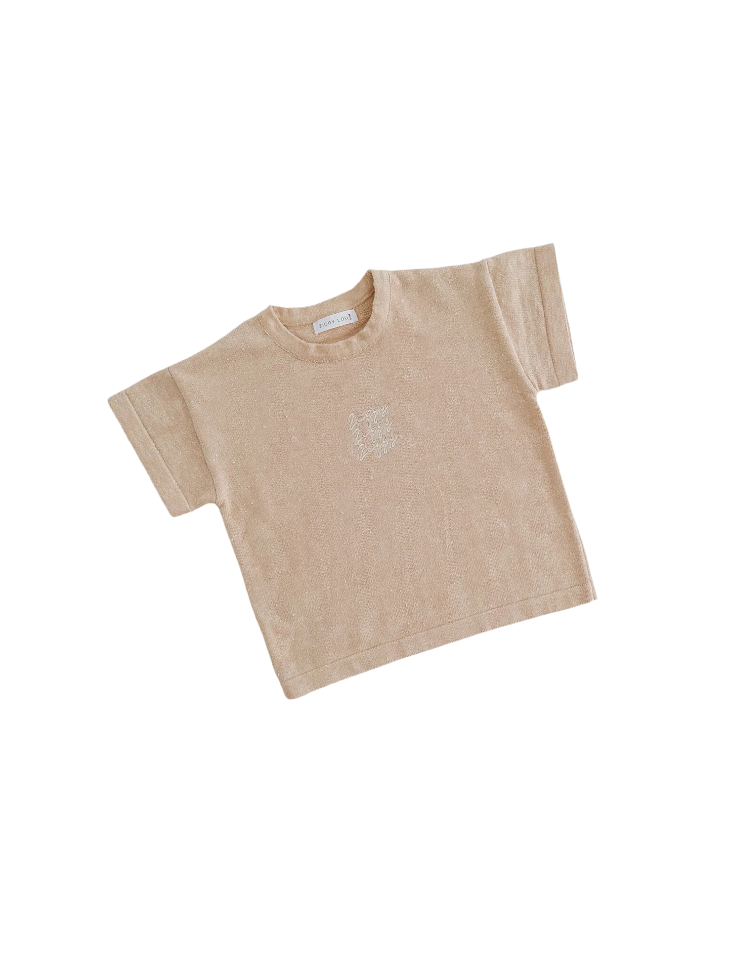 Signature Tee - Sand Fleck