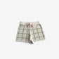 Knit Shorts - Clover Grid