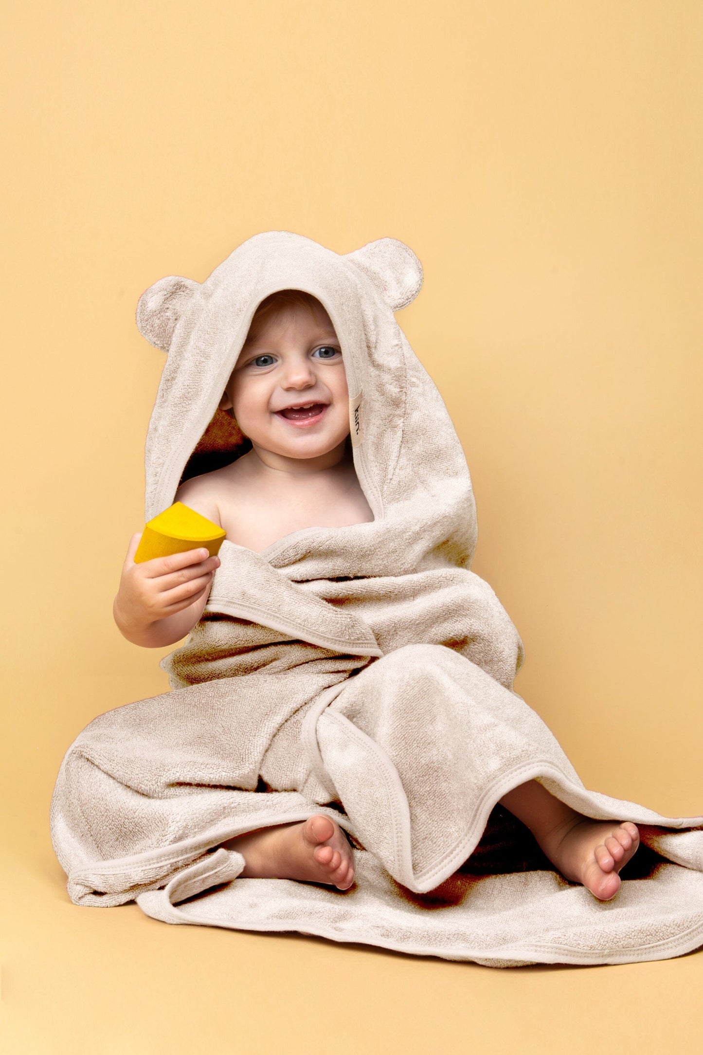 Hooded Towel - Ivory