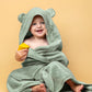 Hooded Towel - Sage