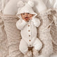 Woodlands Knit Blanket - Honey Milk