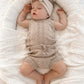 Knitted Pointelle Set - Oak