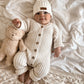 Woodlands Knit Blanket - Honey Milk