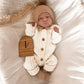 Signature Ribbed Romper - Milk