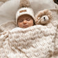 Woodlands Knit Blanket - Honey Milk