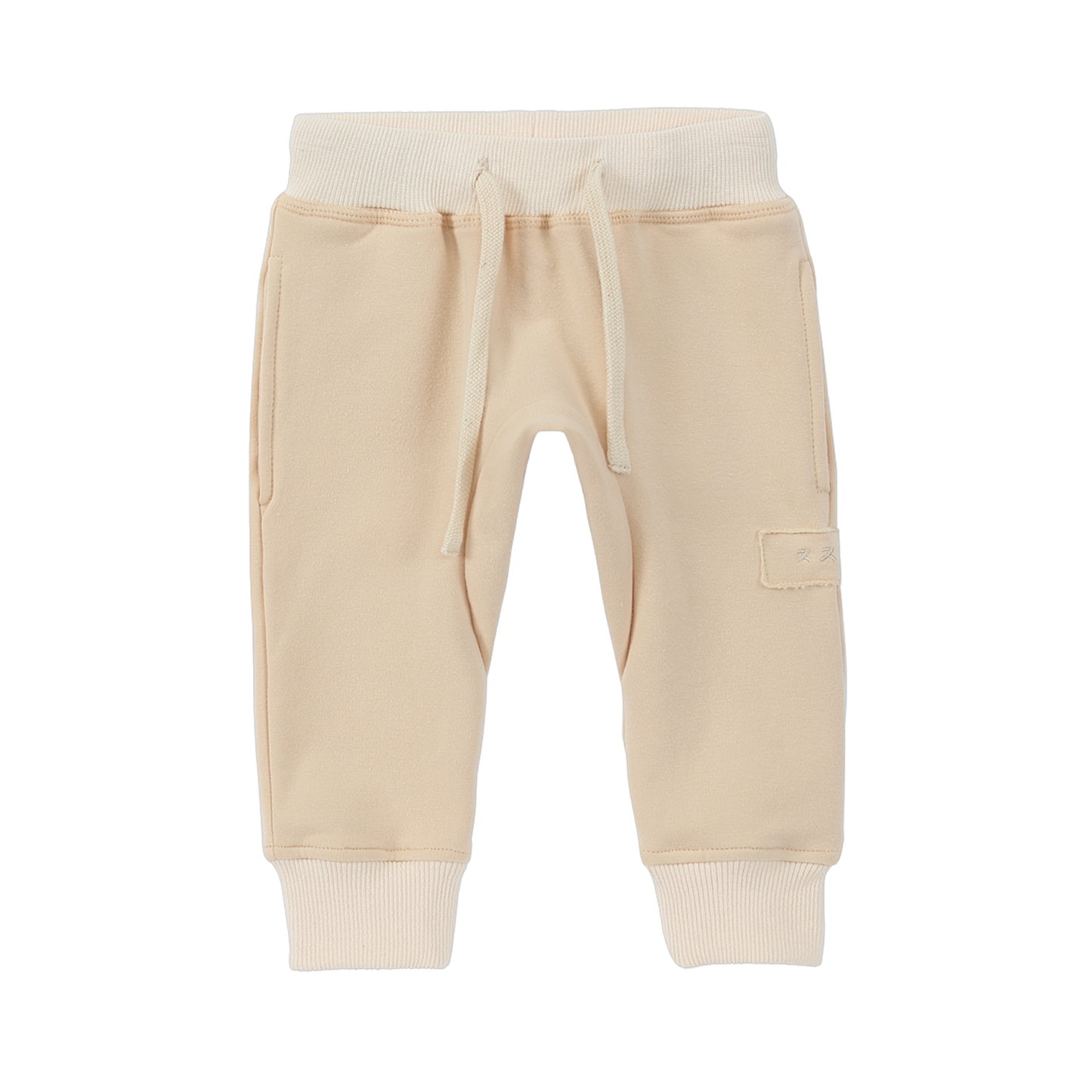 Organic Fleece Jogger - Almond