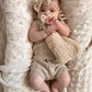 Knitted Pointelle Set - Oak