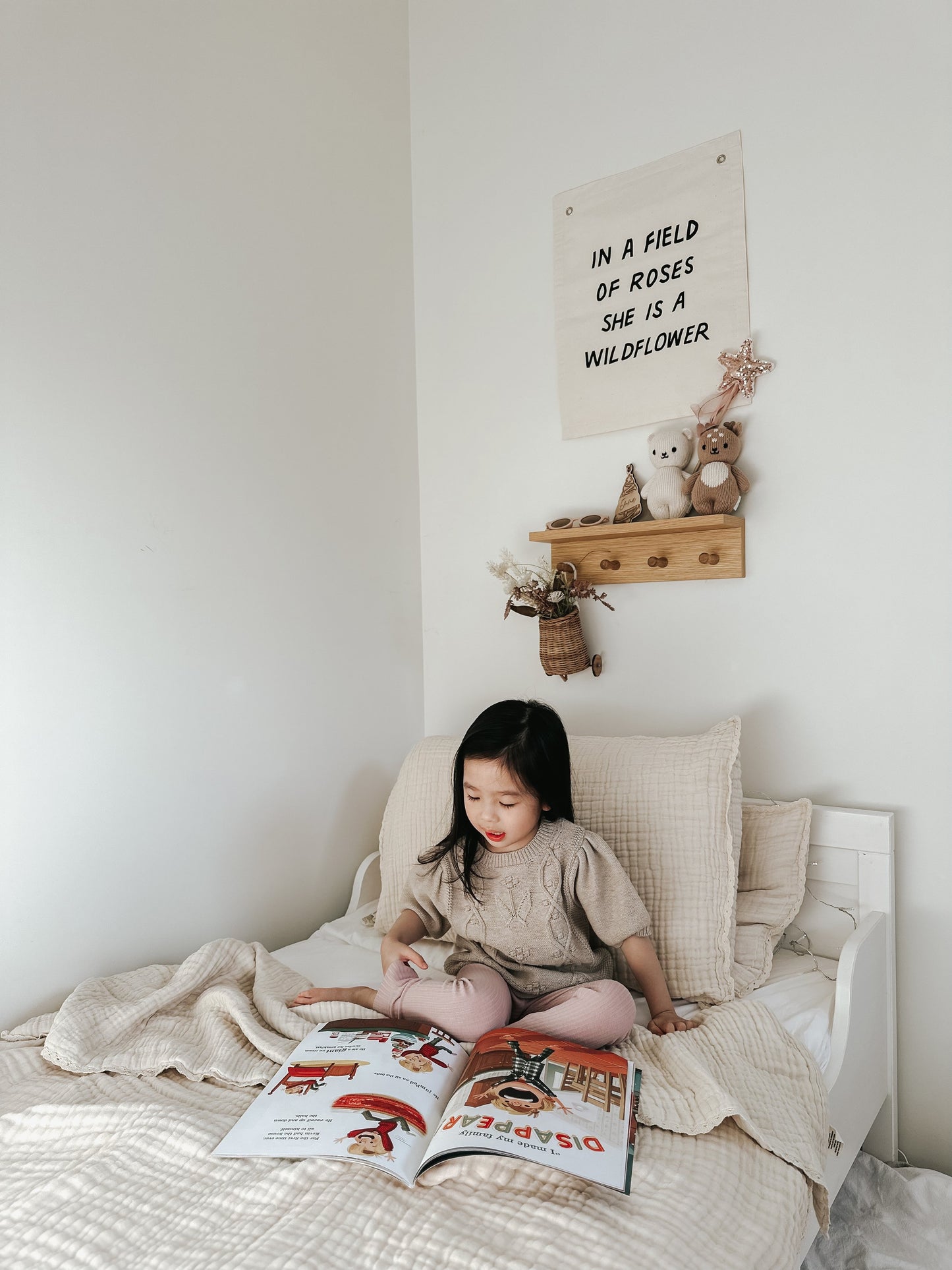 Organic Cotton Gauze Pillowcase - Oat Milk