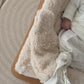 Organic Kimono Gown - White Sky