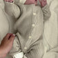 Classic Knit Romper - Moss