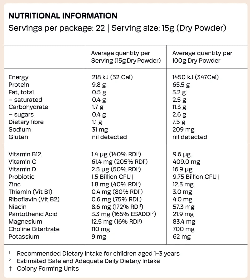 Kid's Immune Protein - Vanilla Vanguard