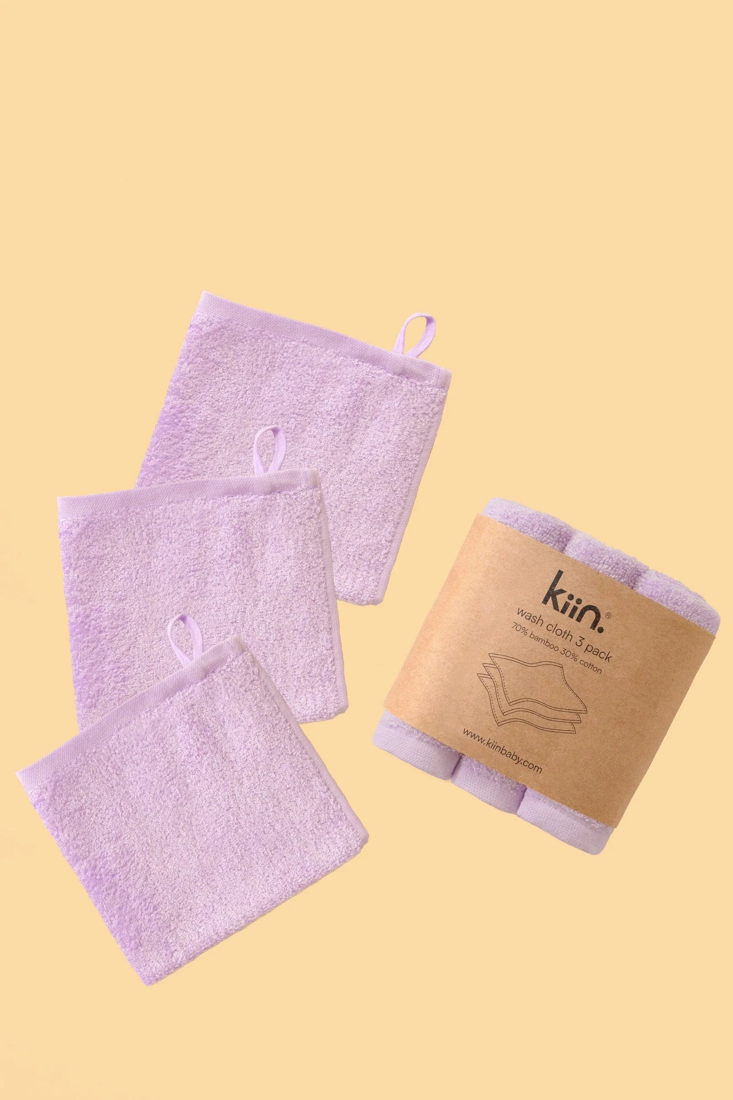 Wash Cloth | 3 Pack - Lilac