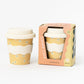 Babyccino Cup 4oz - Yellow Daisy