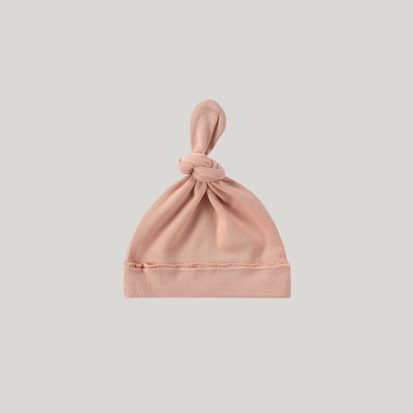 Organic Knotted Hat - Tan