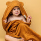 Hooded Towel - Caramel